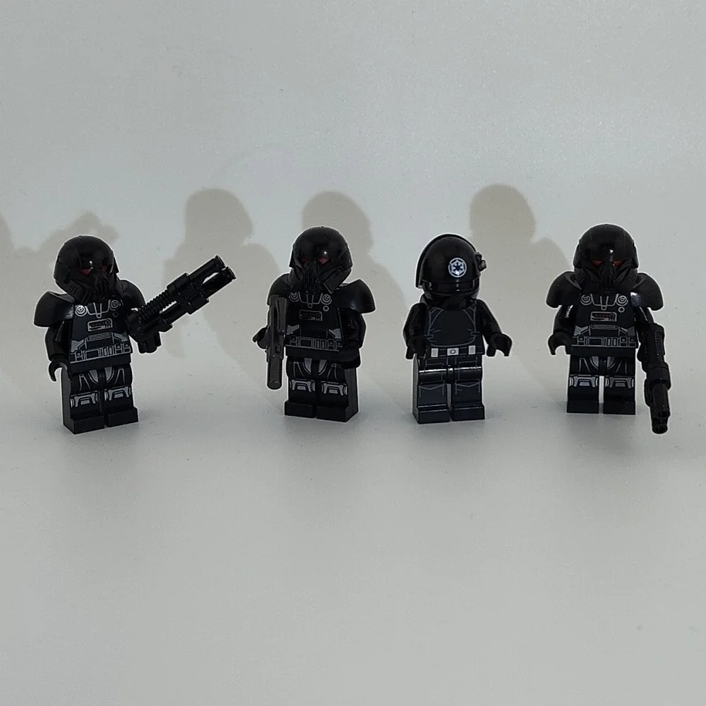 Star Wars Lego Mini Figures Dark Troopers TIE pilot toys cake toppers collection